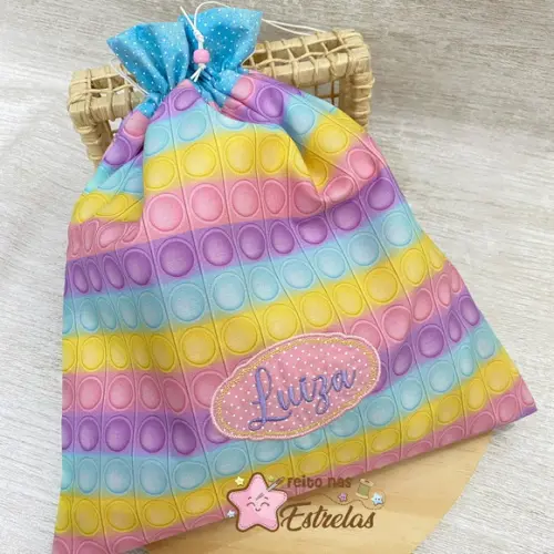 Saquinho para Roupas Kit com 2