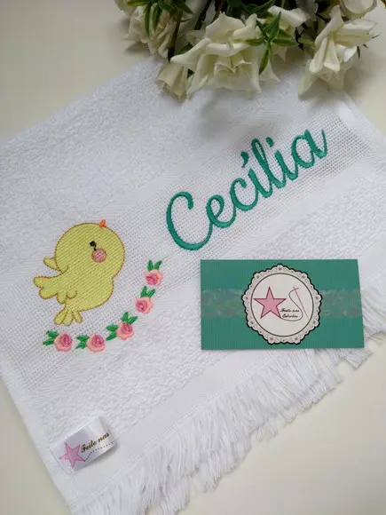 Toalha Escolar Kit com 2