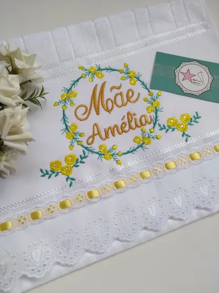 Toalha Mães - Dia das Mães