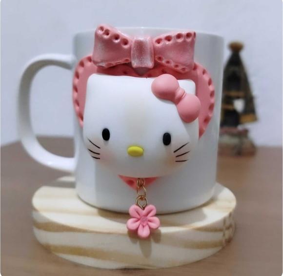 Caneca Gatinha Personalizada