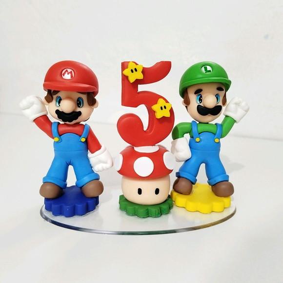 Topo de Bolo Super Mario