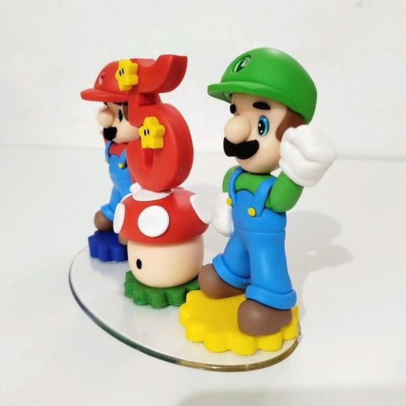 Topo de Bolo Super Mario
