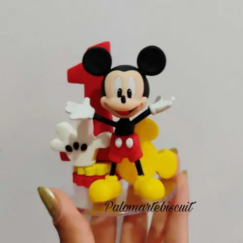 Topo de Bolo Mickey Mouse