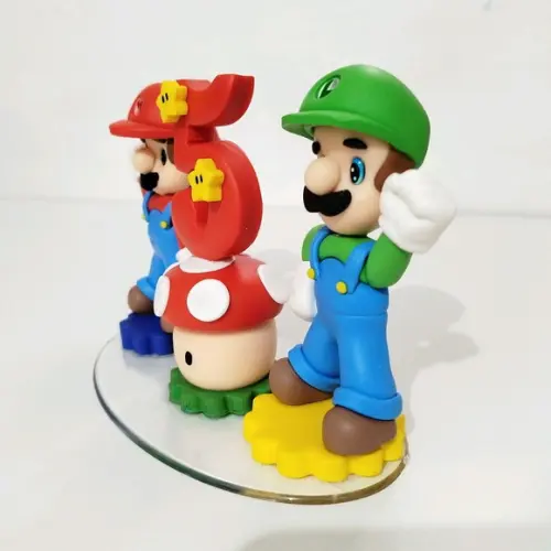 Topo de Bolo Super Mario