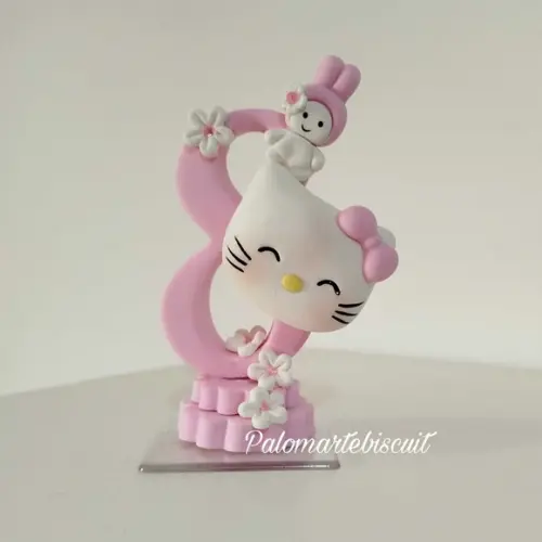 Vela Personalizada Hello Kitty
