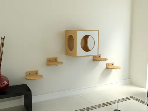 Playground para Gatos de Parede Chartreux em mdf