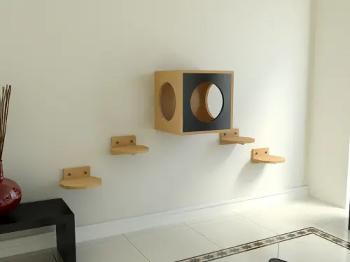 Playground para Gatos de Parede Chartreux em mdf
