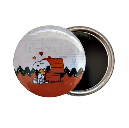 Ímãs de Geladeira 5x5 cm Serie Snoopy