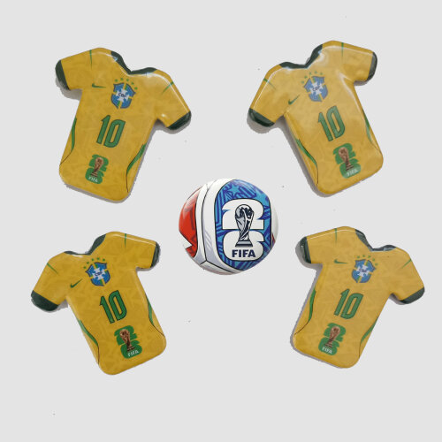 Botton Camisa Do Brasil 2026 Grudima Cardenia 6 Cm