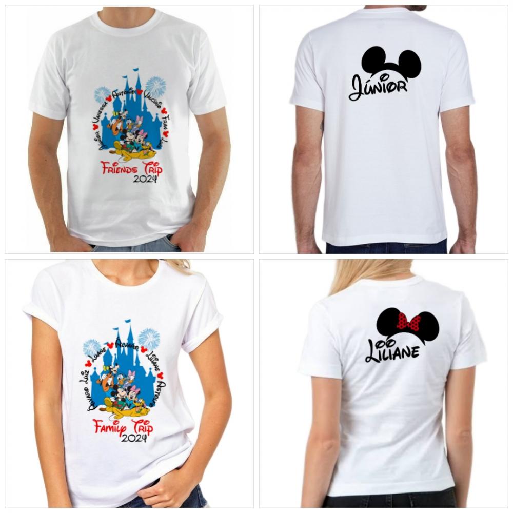 Camiseta viagem Disney