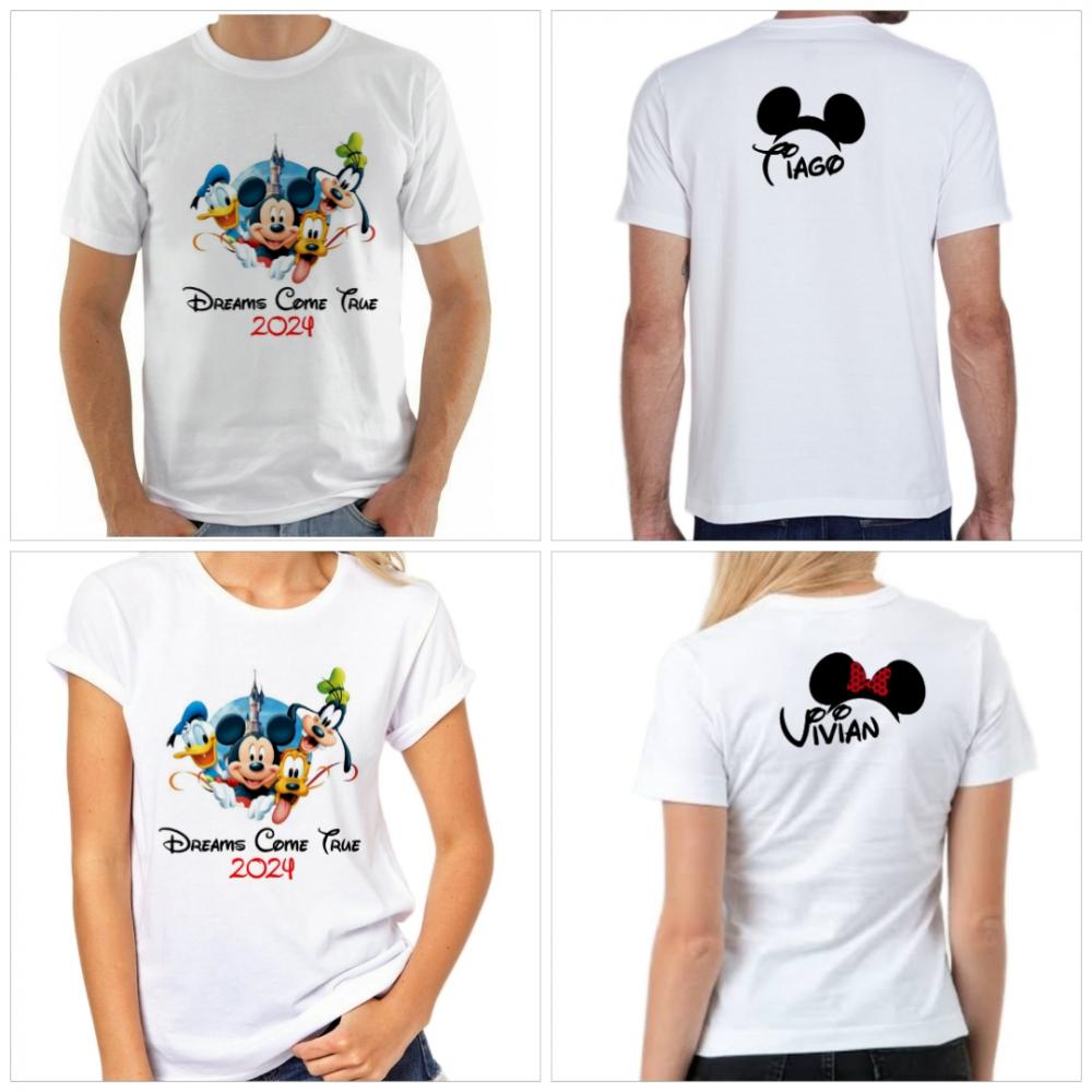Camiseta viagem Disney