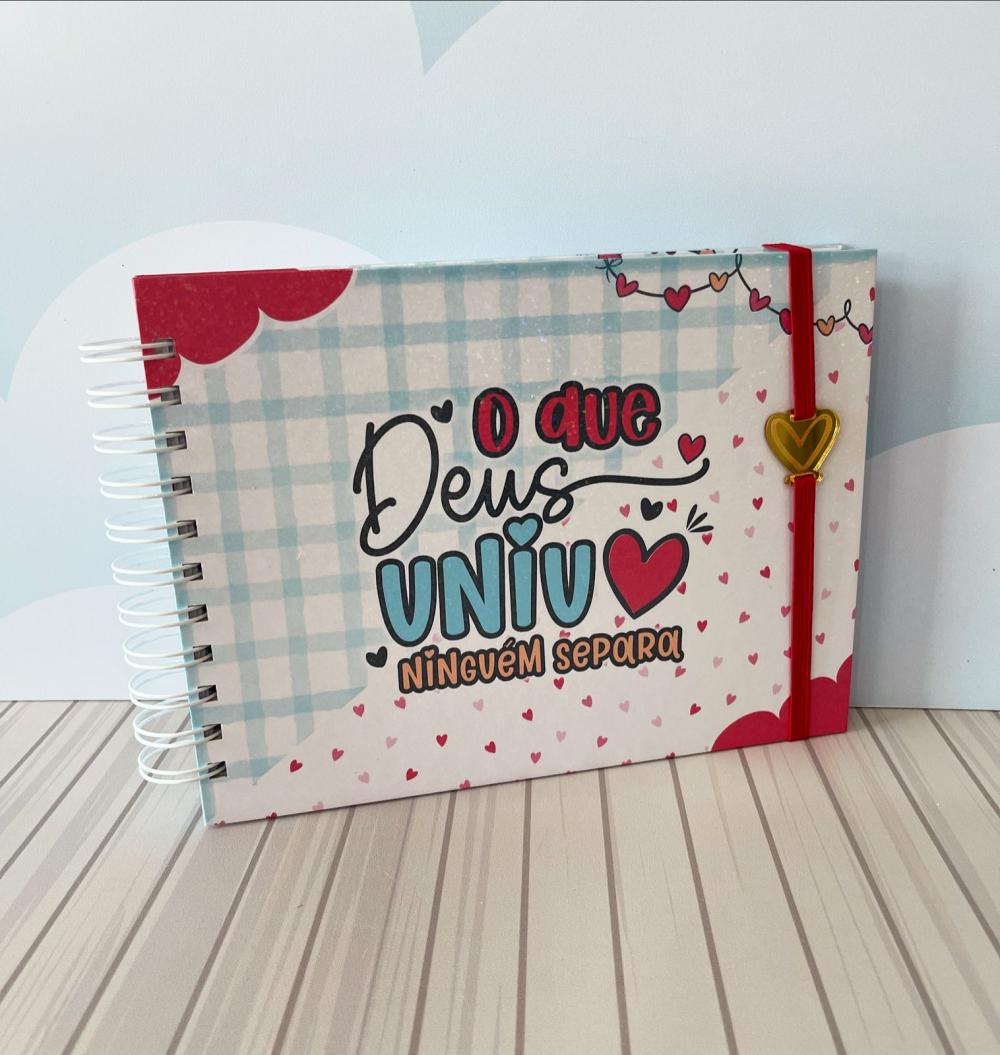 Álbum de memórias especial Dia dos namorados