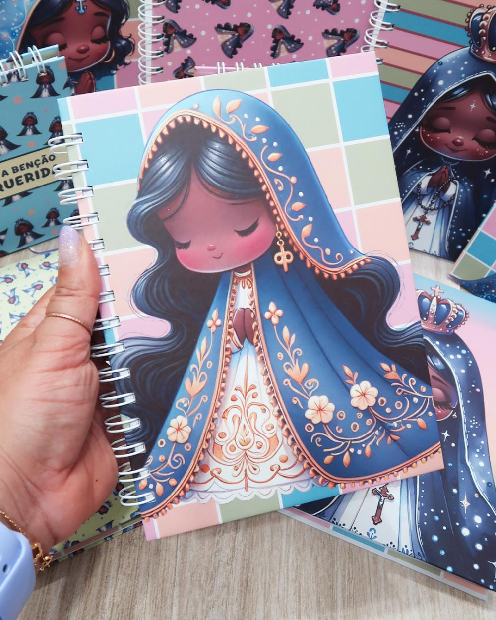 Caderno e bloco de notas Nossa Senhora Aparecida