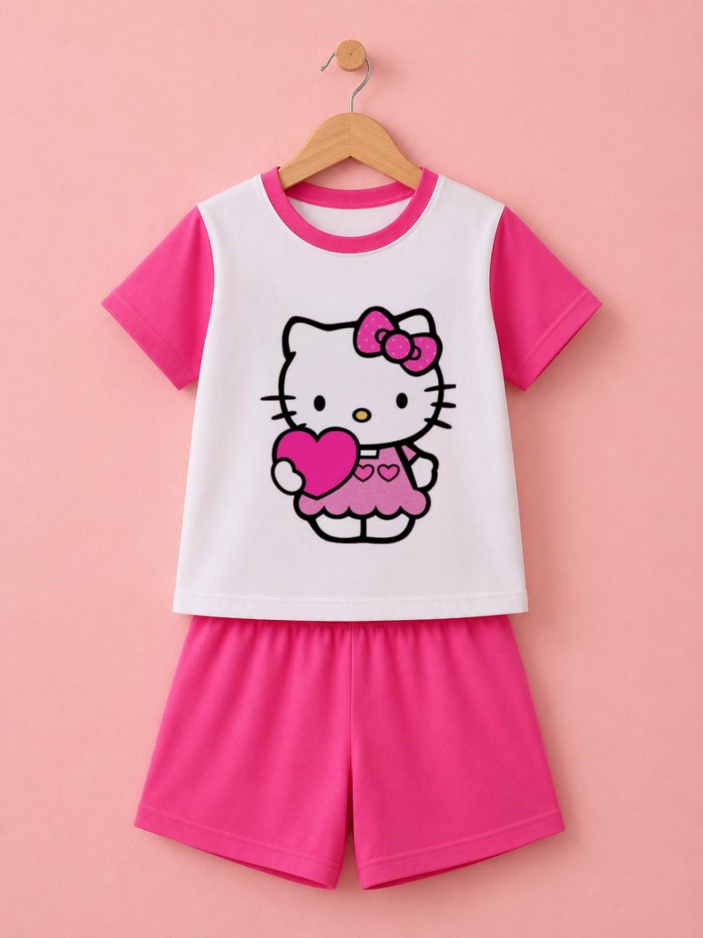 Pijama curto Hello Kitty