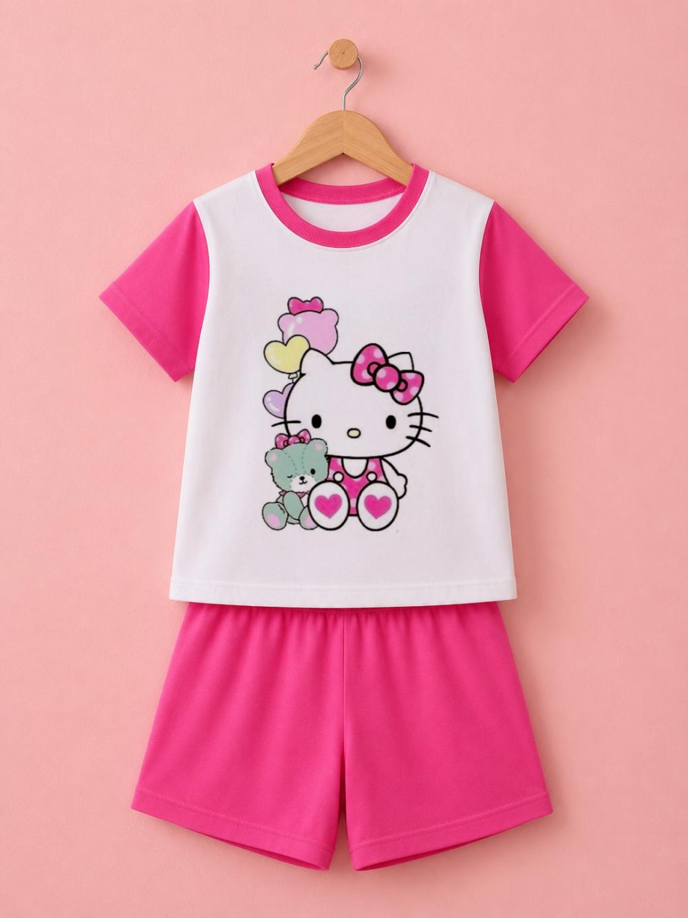 Pijama curto Hello Kitty