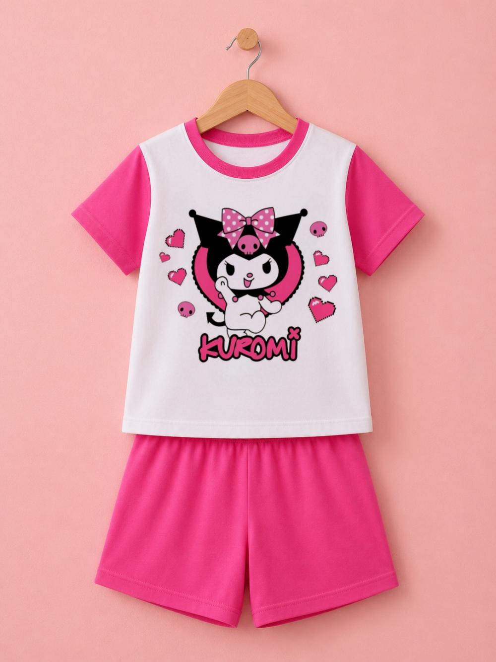 Pijama curto kuromi