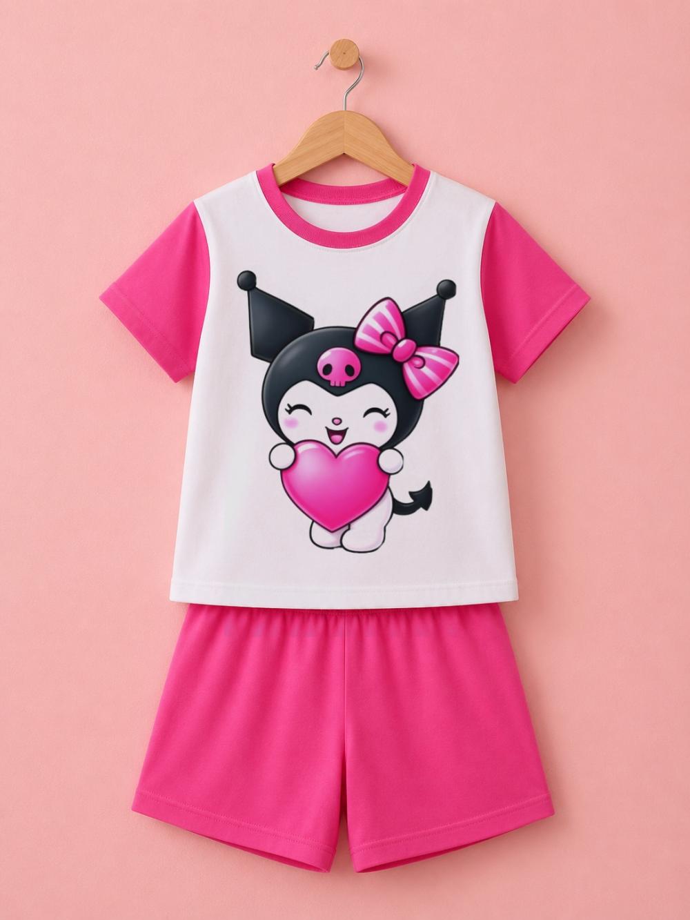 Pijama curto kuromi