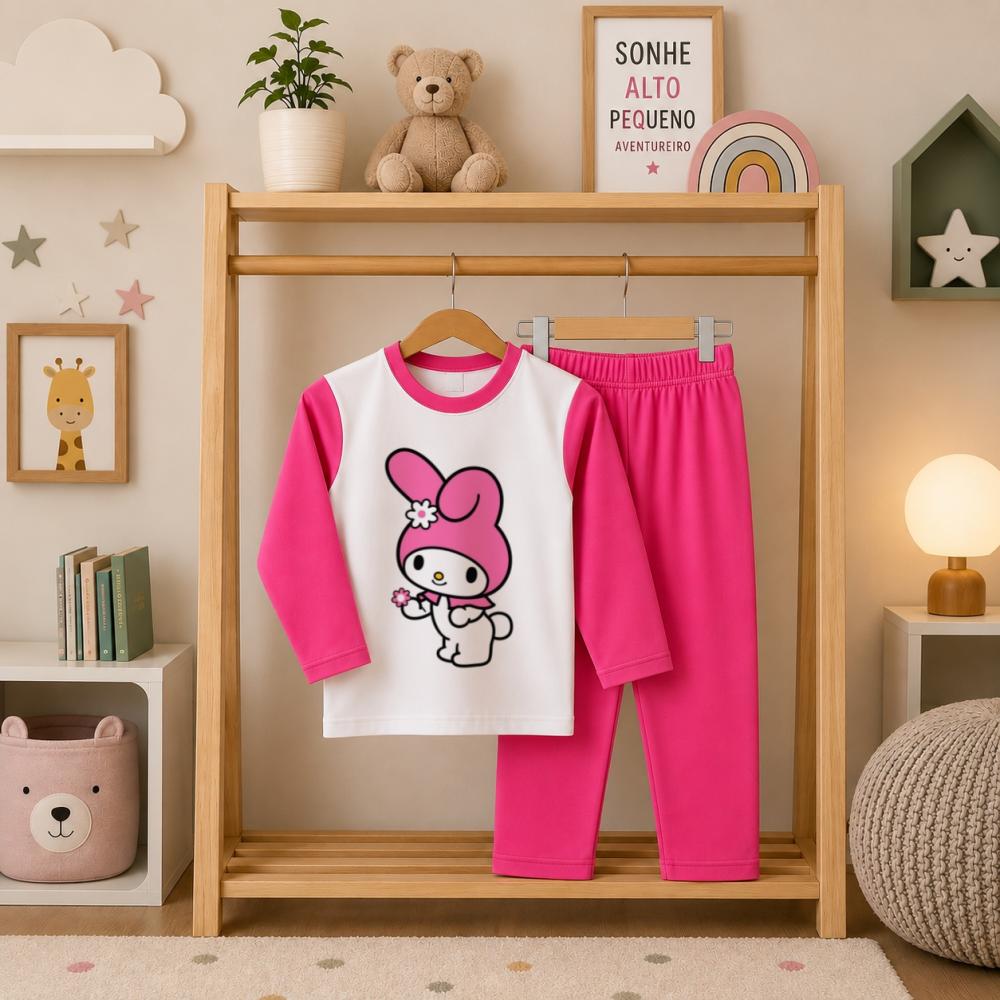 Pijama longo Hello Kitty