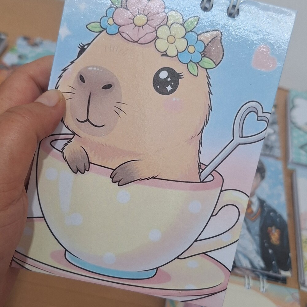 Bloquinho de notas Capivara