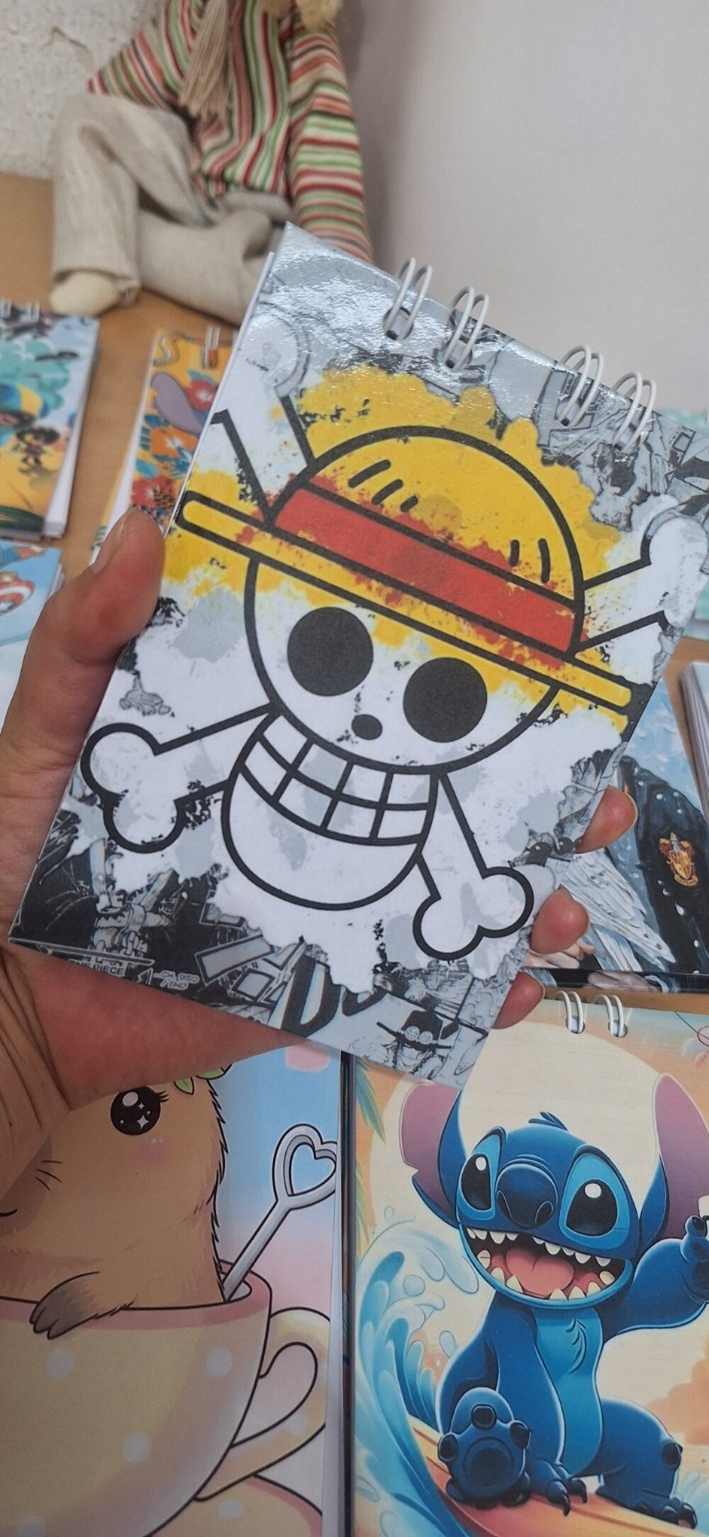Bloquinho de notas One Piece
