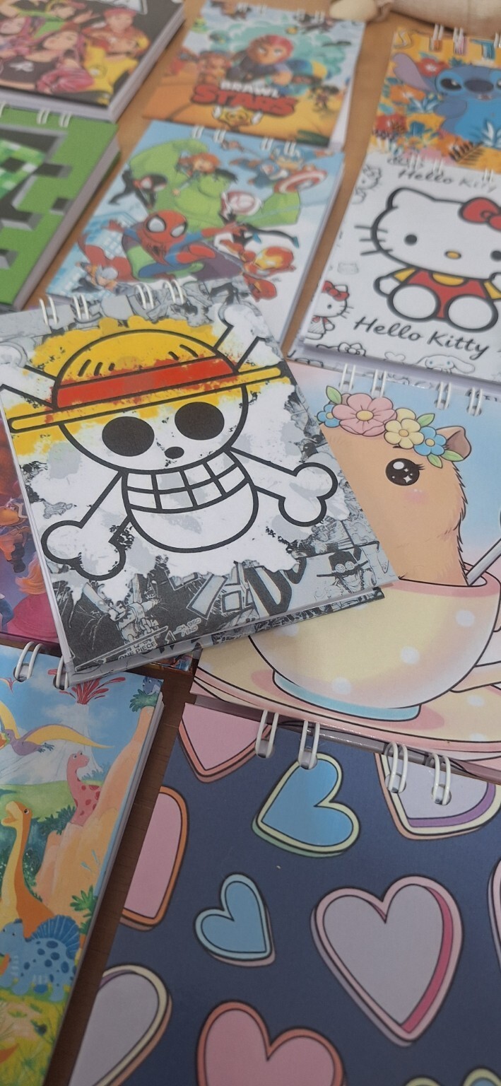 Bloquinho de notas One Piece