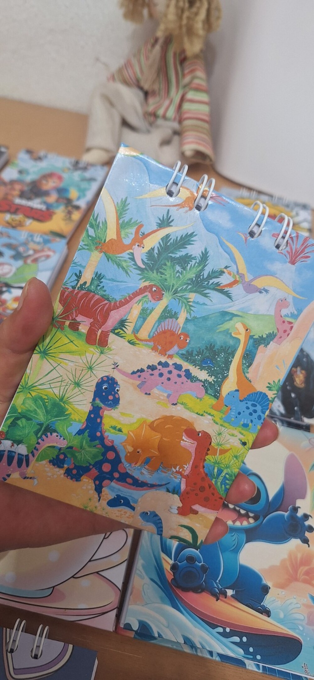 Bloquinho de notas Dinossauro