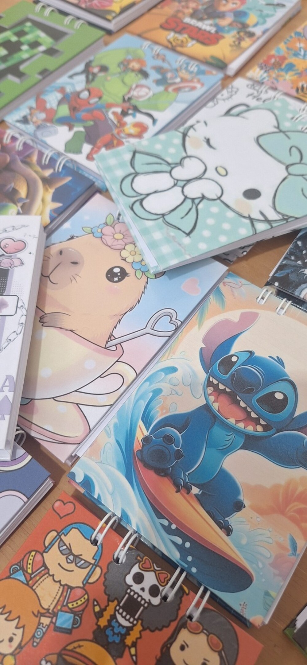 Bloquinho de notas Stitch