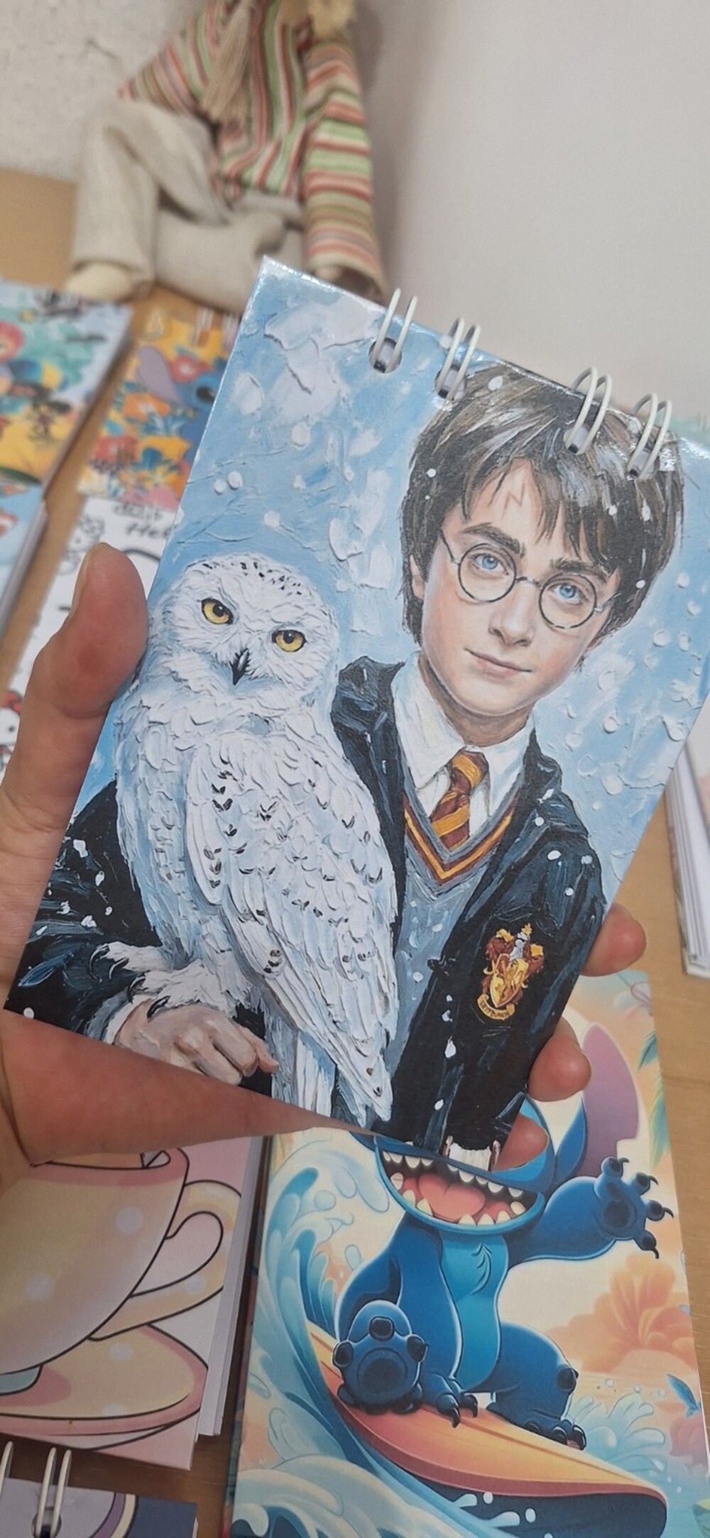 Bloquinho de notas Harry Potter