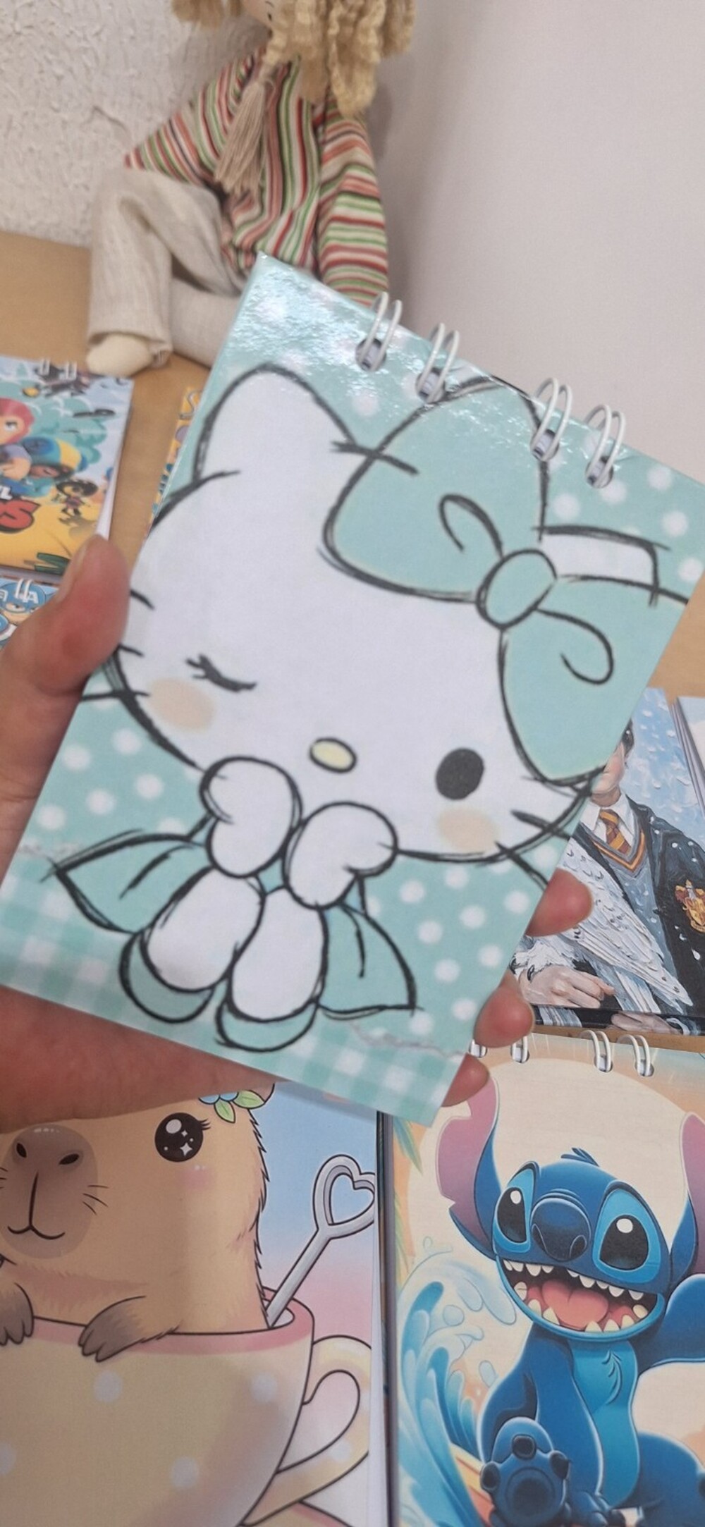 Bloquinho de notas Hello Kitty