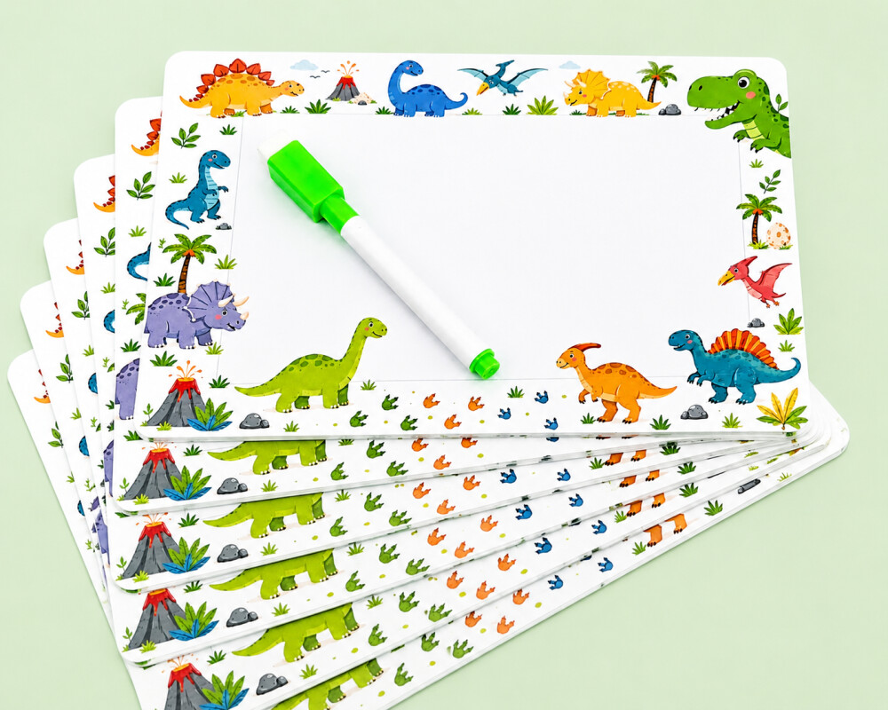 Lousinha mágica dinossauro lembrancinha de aniversário com caneta
