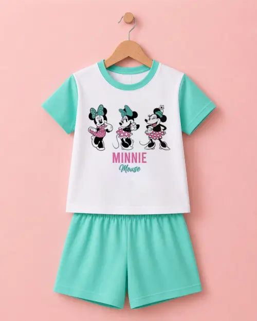 Pijama curto Minnie