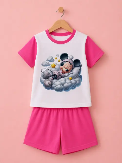 Pijama curto Mickey