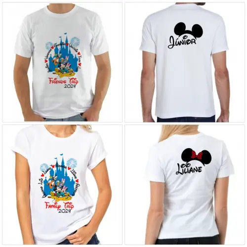 Camiseta viagem Disney