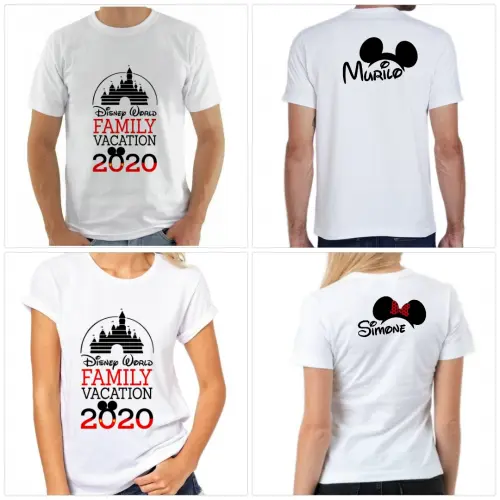 Camiseta viagem Disney