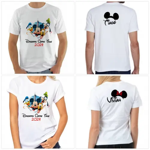 Camiseta viagem Disney