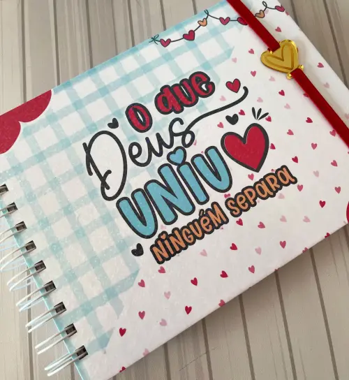 Álbum de memórias especial Dia dos namorados