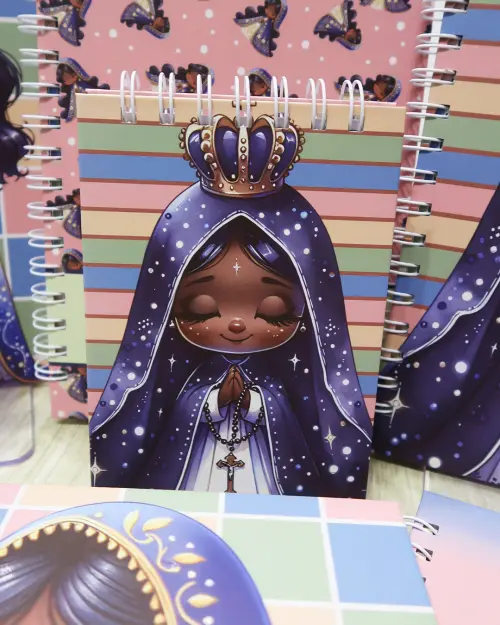 Caderno e bloco de notas Nossa Senhora Aparecida