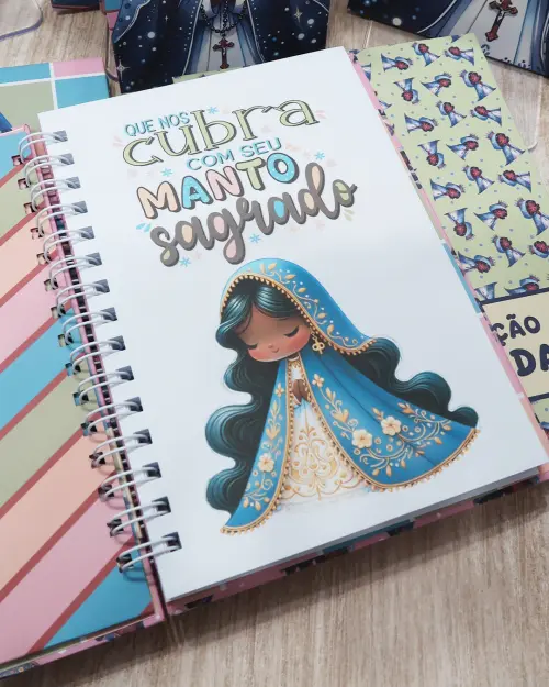 Caderno e bloco de notas Nossa Senhora Aparecida