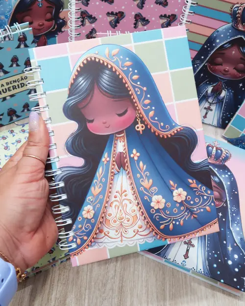 Caderno e bloco de notas Nossa Senhora Aparecida