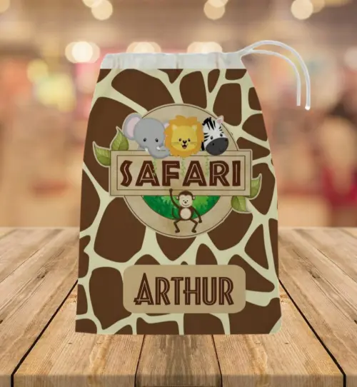 Saquinho Surpresa Safari