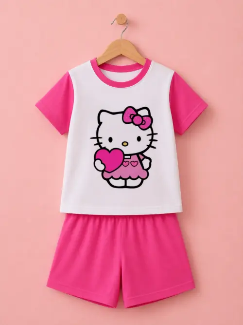Pijama curto Hello Kitty