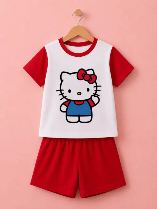 Pijama curto Hello Kitty