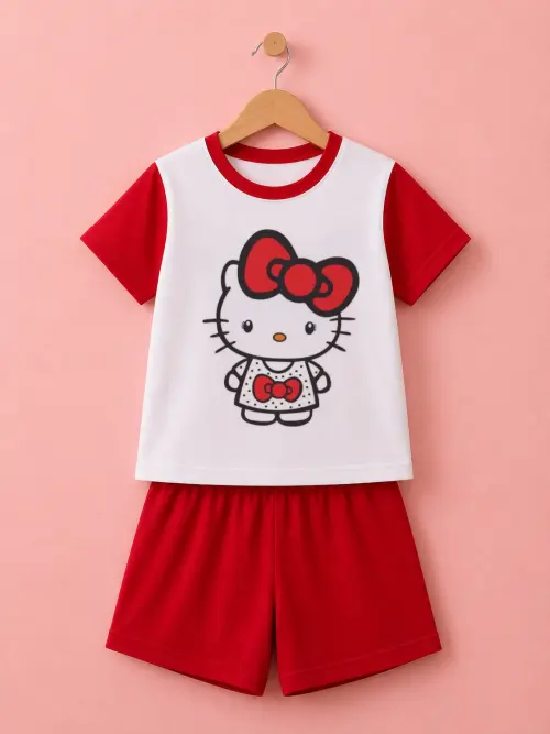Pijama curto Hello Kitty