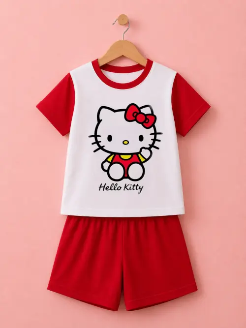 Pijama curto Hello Kitty