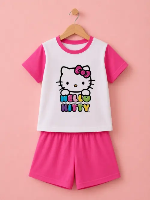 Pijama curto Hello Kitty