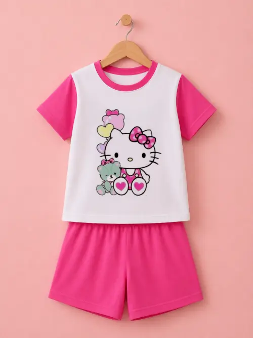 Pijama curto Hello Kitty