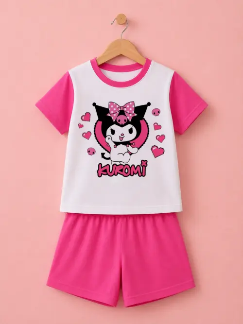 Pijama curto kuromi
