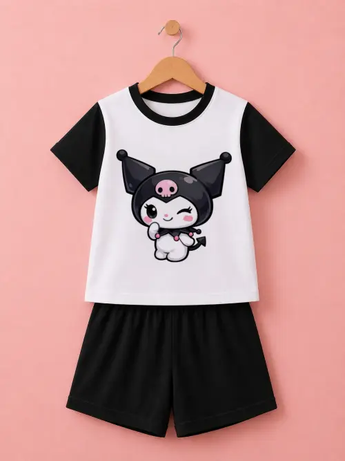 Pijama curto kuromi