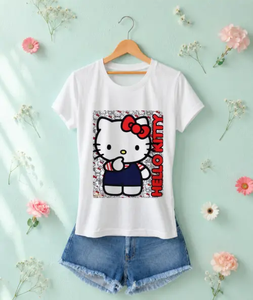 Camiseta Hello Kitty