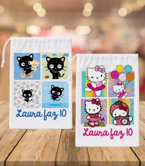 Saquinho Surpresa Hello Kitty